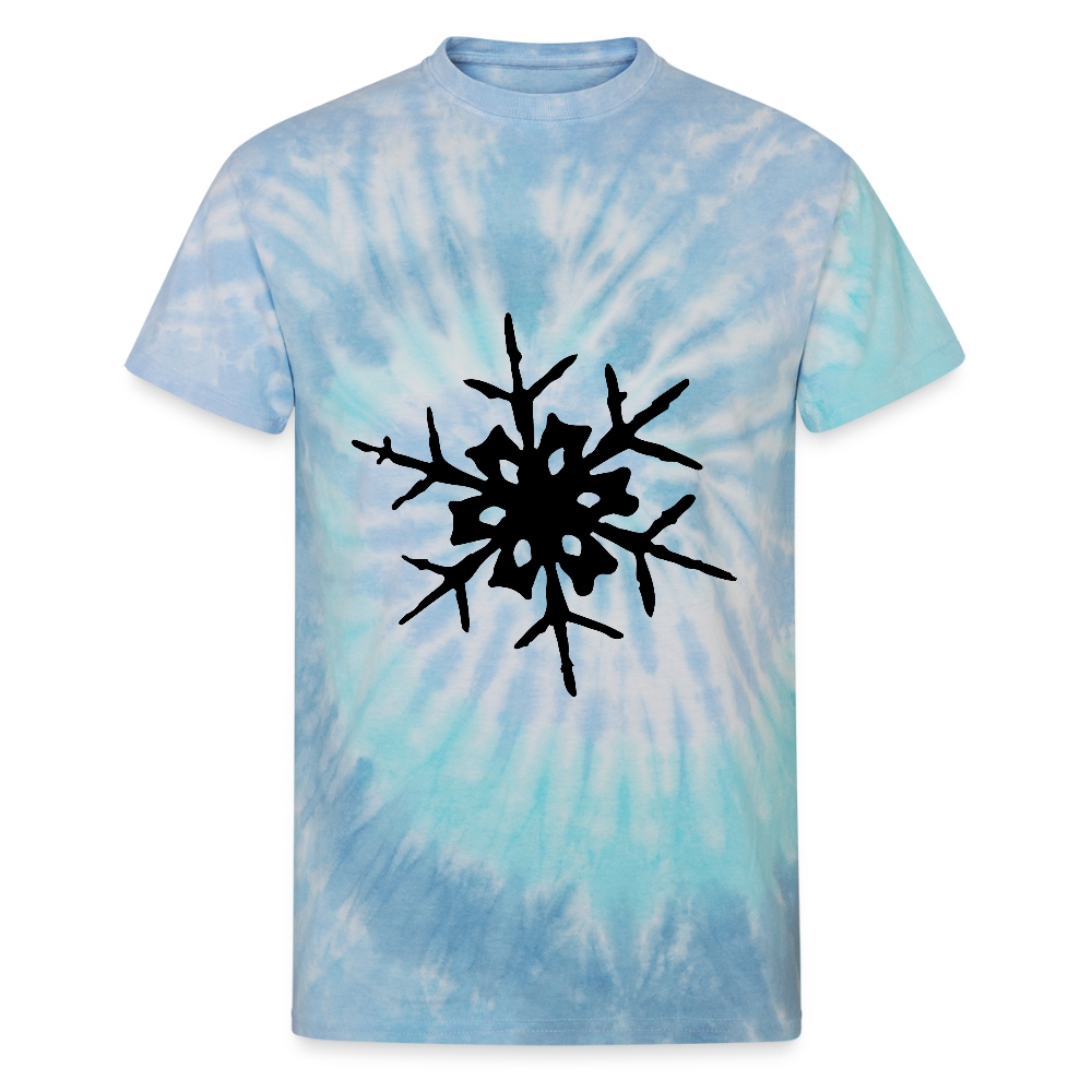 Classic Flake Tie-dye T-Shirt - blue lagoon