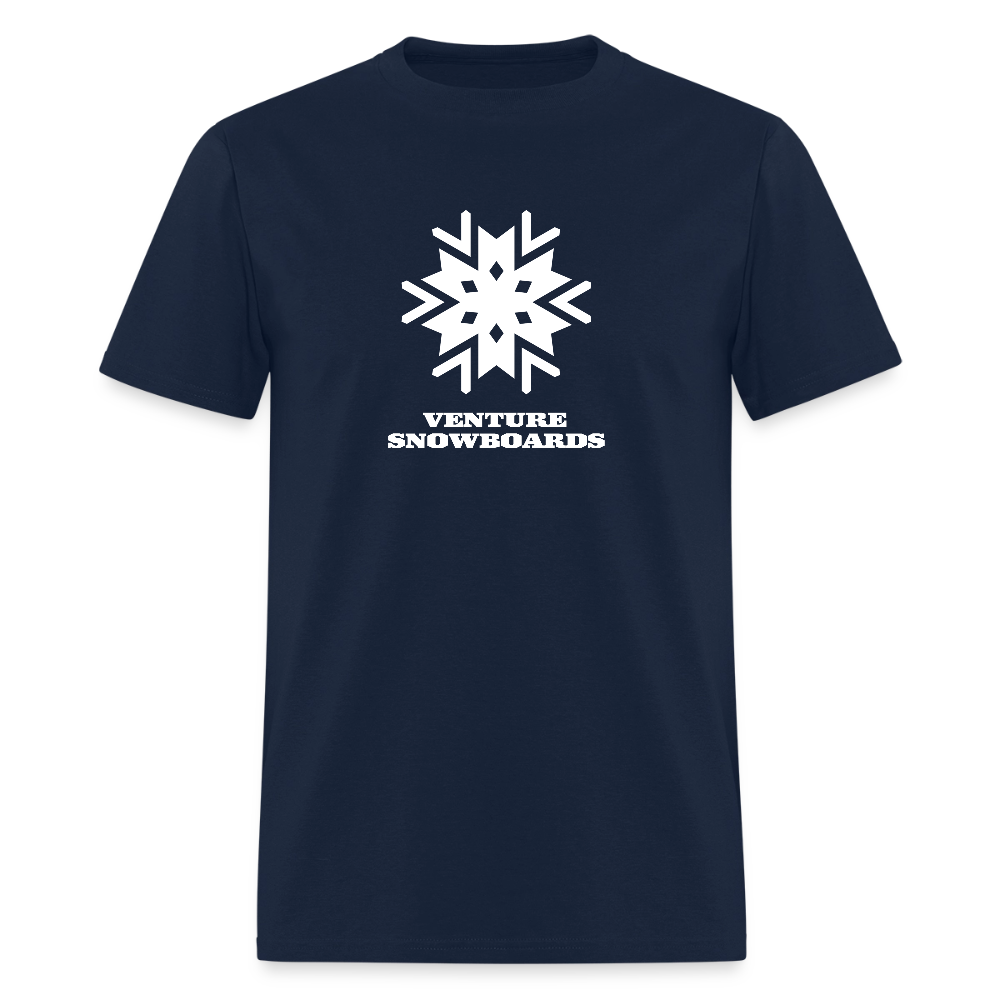 Snowflake T-Shirt - navy