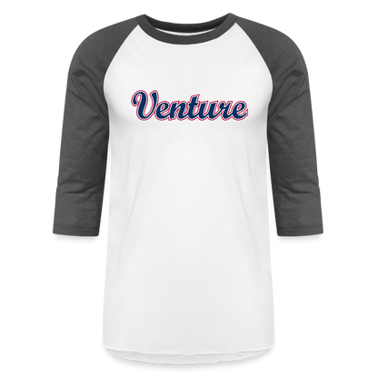 Baseball T-Shirt - white/charcoal
