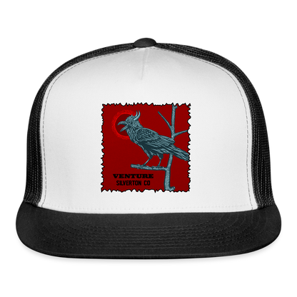 Odin Trucker Hat - white/black
