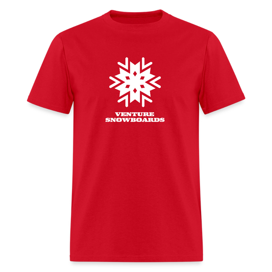 Snowflake T-Shirt - red