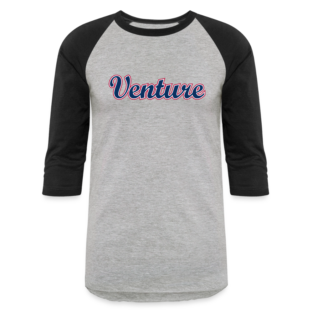 Baseball T-Shirt - heather gray/black