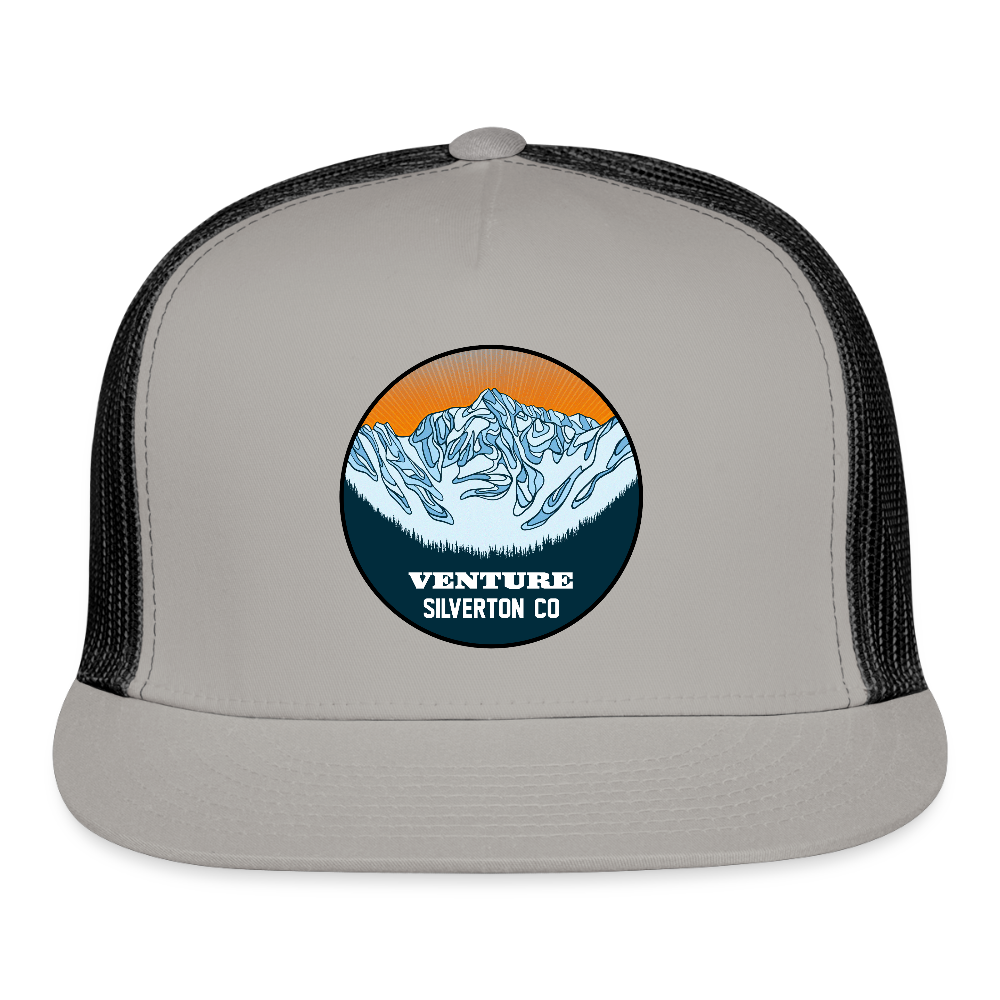 Storm Trucker Hat - gray/black