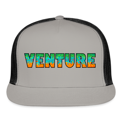 Euphoria Trucker Hat - gray/black