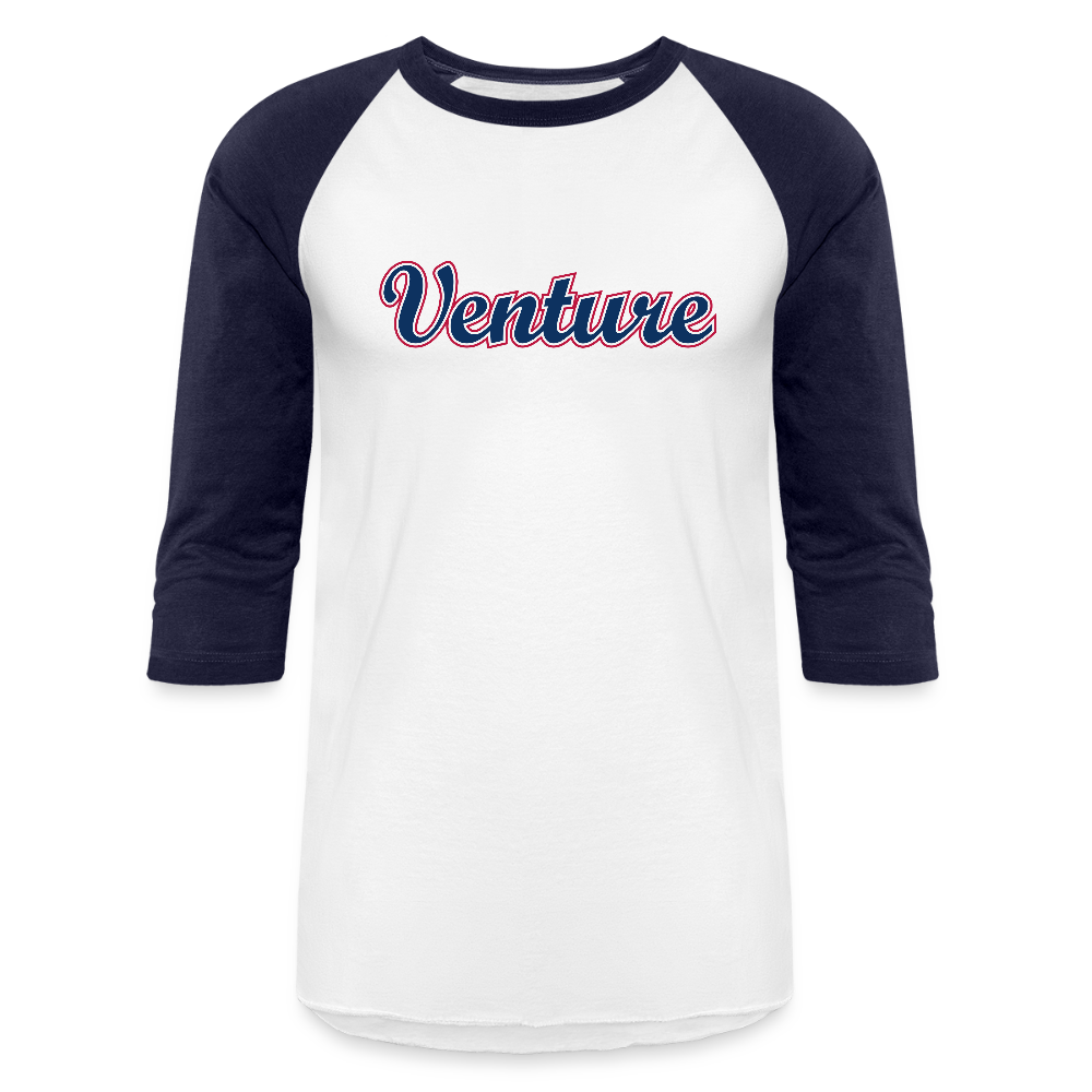 Baseball T-Shirt - white/navy