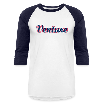 Baseball T-Shirt - white/navy