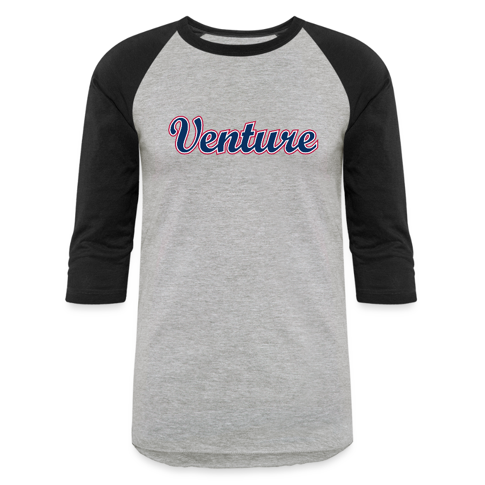 Baseball T-Shirt - heather gray/black