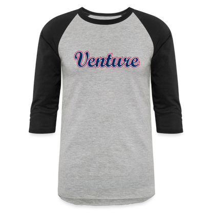 Baseball T-Shirt - heather gray/black