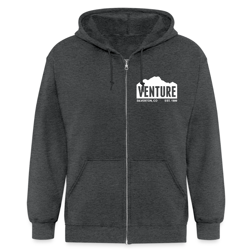 Sultan Zip Hoodie - deep heather