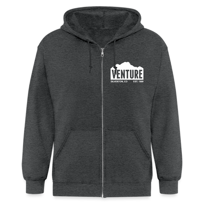 Sultan Zip Hoodie - deep heather