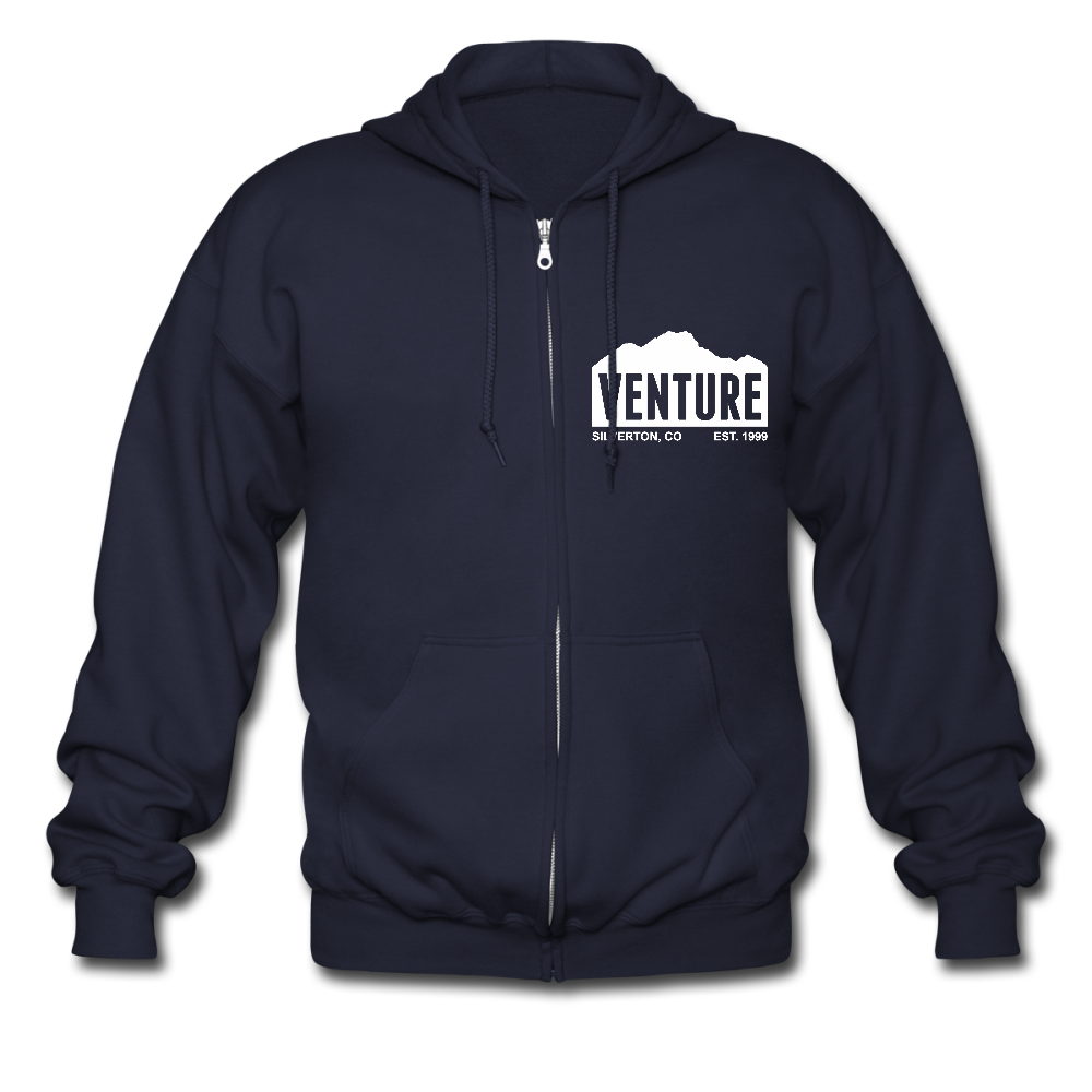 Sultan Zip Hoodie - navy