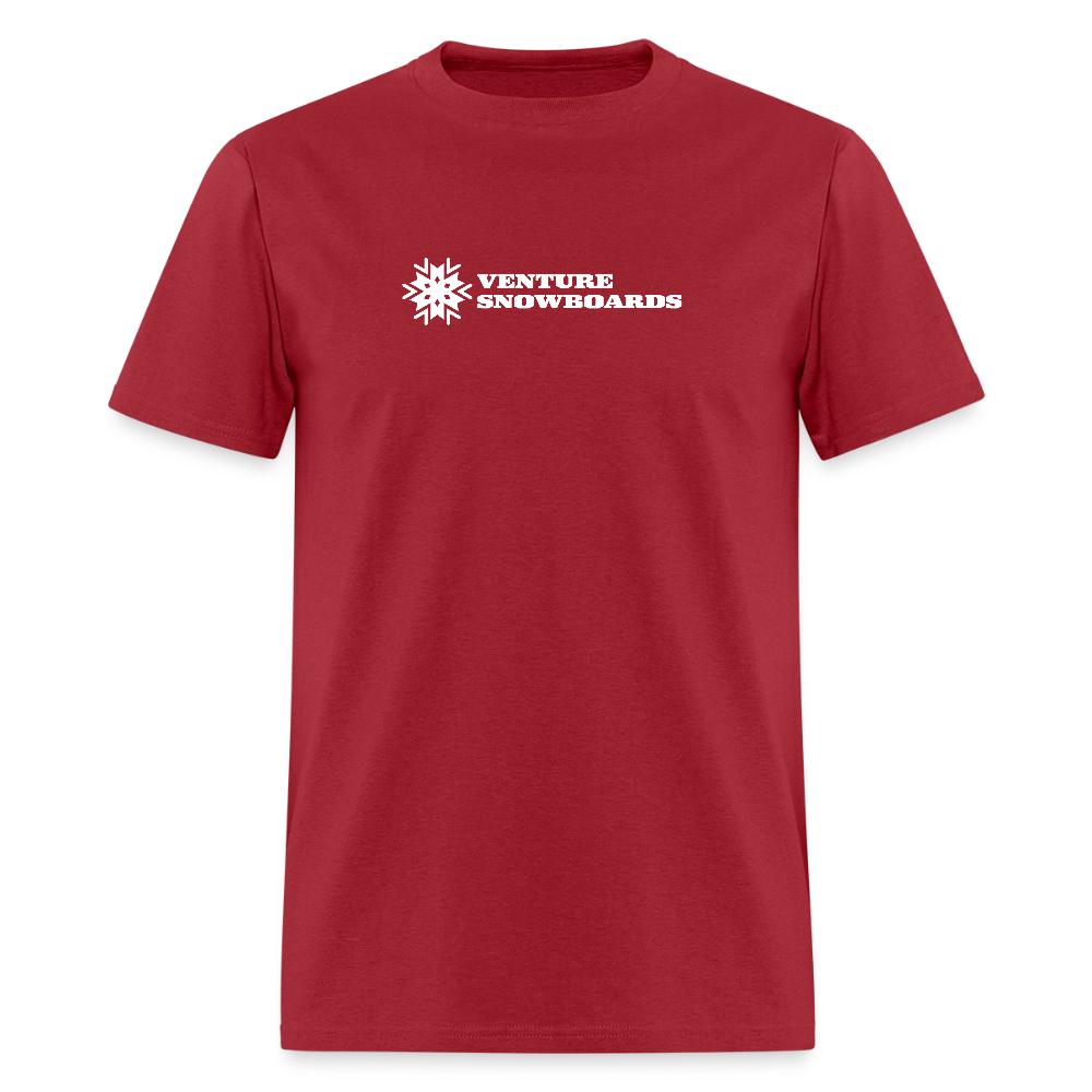 Venture Logo T-Shirt - dark red