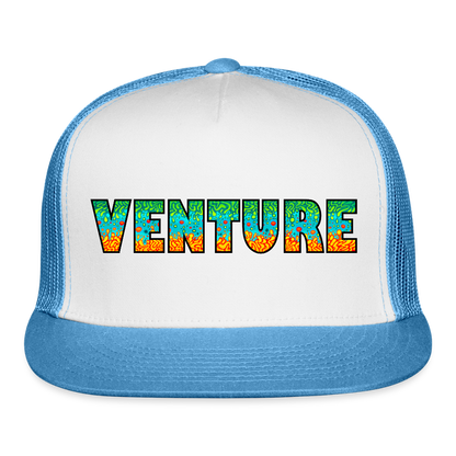 Euphoria Trucker Hat - white/blue