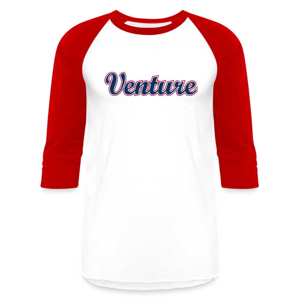 Baseball T-Shirt - white/red