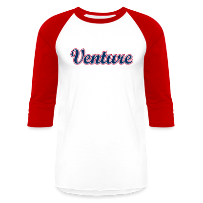 Baseball T-Shirt - white/red