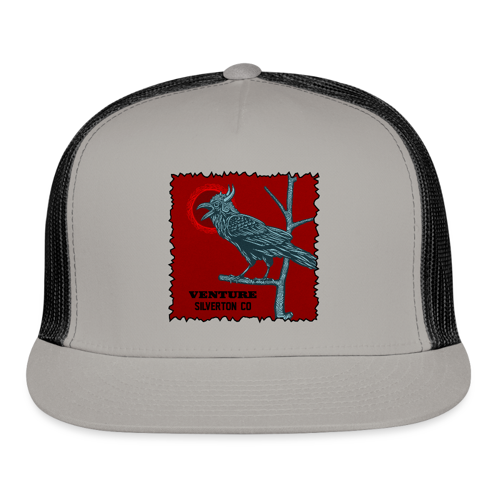Odin Trucker Hat - gray/black