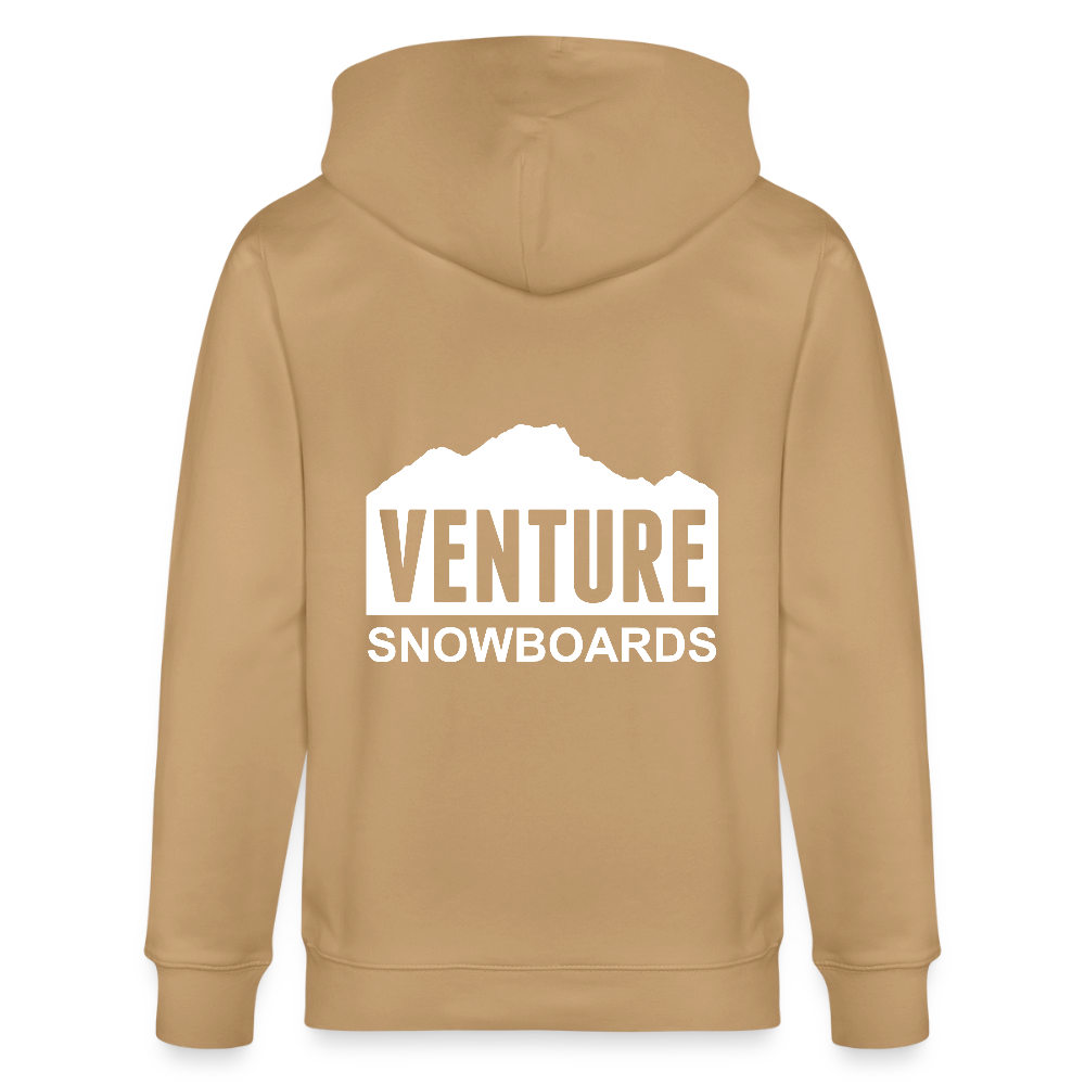 Sultan Logo Unisex Zip Hoodie - latte