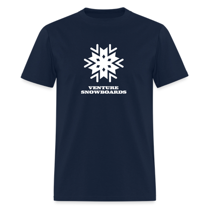 Snowflake T-Shirt - navy