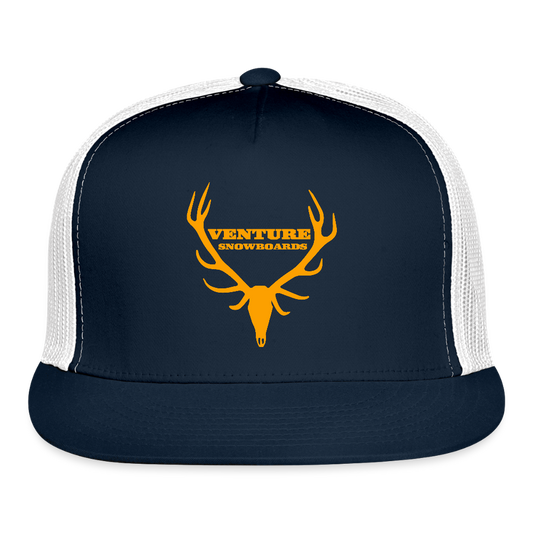Pow Hunter Trucker Hat - navy/white