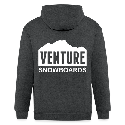 Sultan Zip Hoodie - deep heather