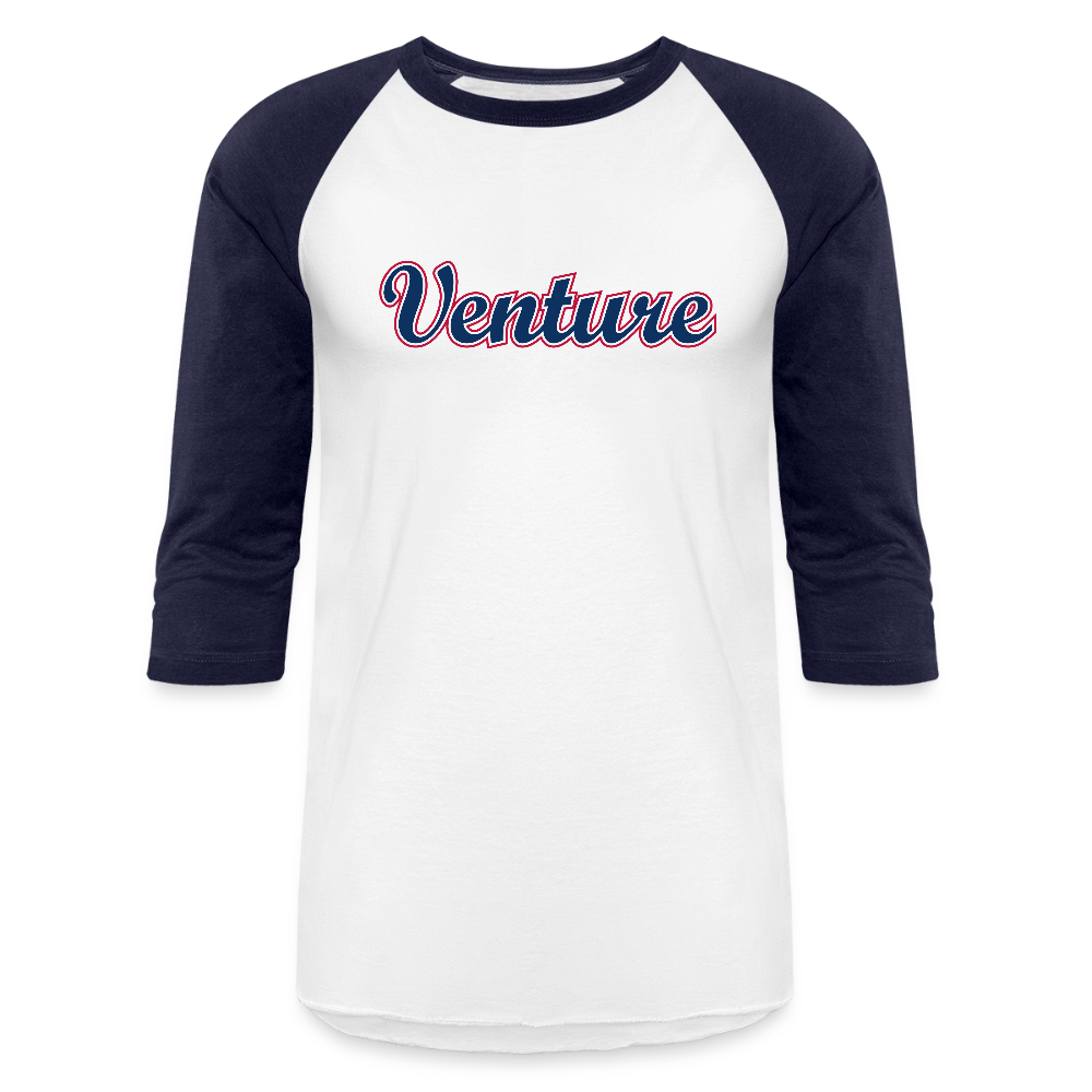 Baseball T-Shirt - white/navy