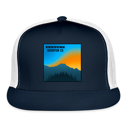Sultan Trucker Hat - navy/white