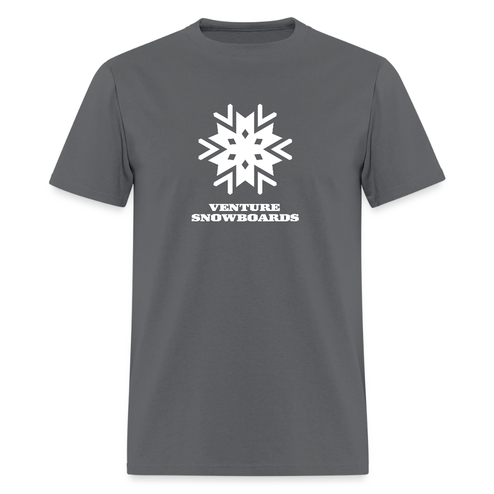 Snowflake T-Shirt - charcoal