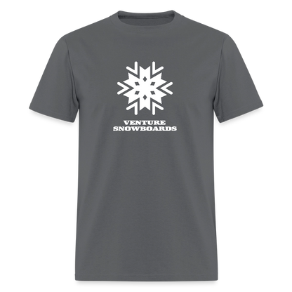 Snowflake T-Shirt - charcoal