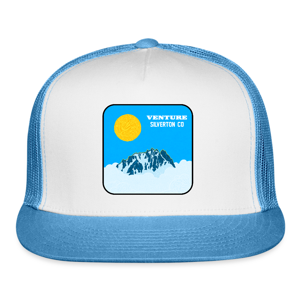 Paragon Trucker Hat - white/blue