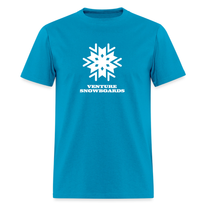 Snowflake T-Shirt - turquoise