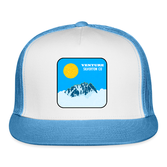 Paragon Trucker Hat - white/blue