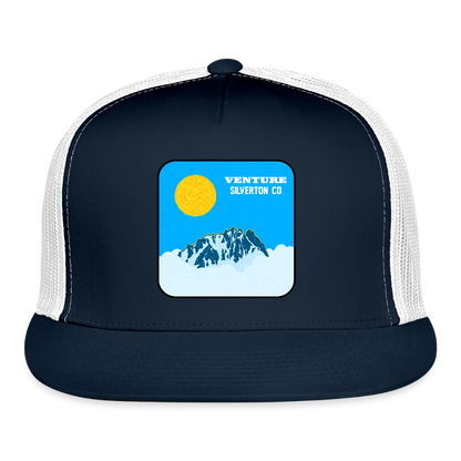 Paragon Trucker Hat - navy/white