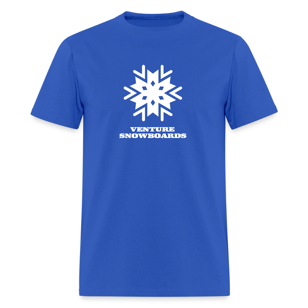 Snowflake T-Shirt - royal blue