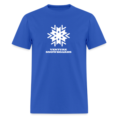 Snowflake T-Shirt - royal blue