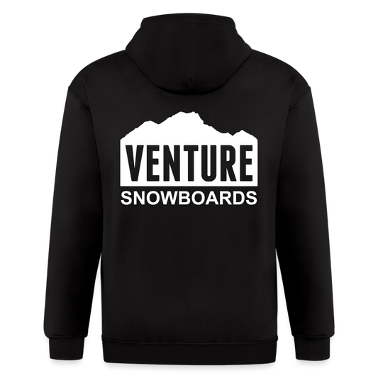 Sultan Zip Up  Hoodie - black