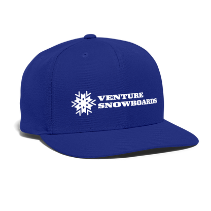 Classic Venture Snapback Hat - royal blue