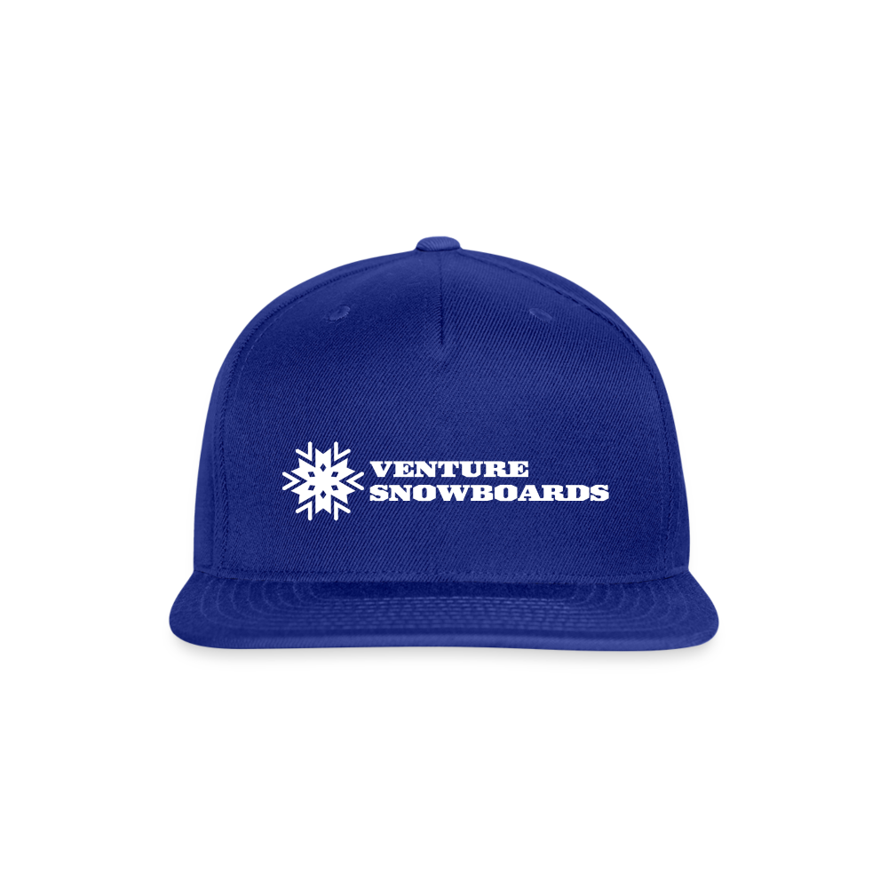 Classic Venture Snapback Hat - royal blue