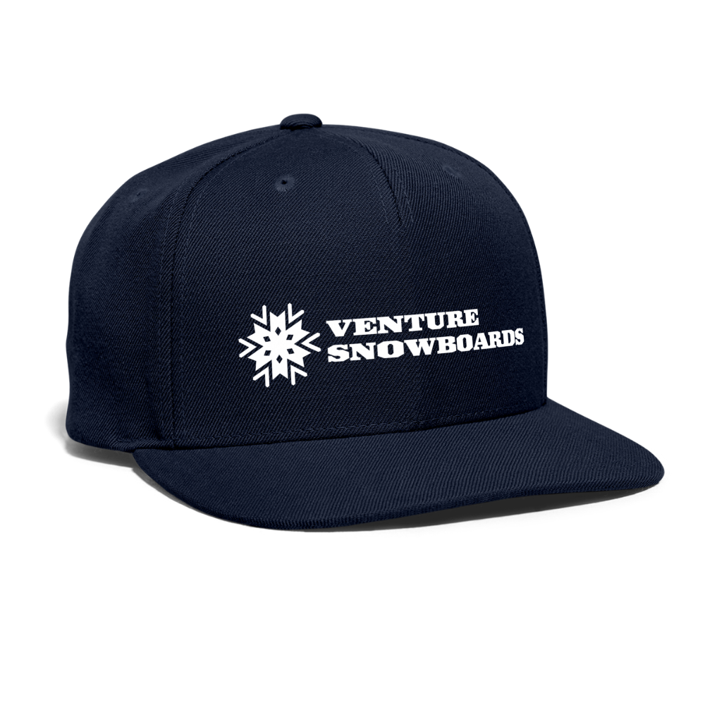 Classic Venture Snapback Hat - navy