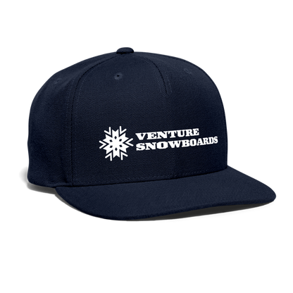 Classic Venture Snapback Hat - navy