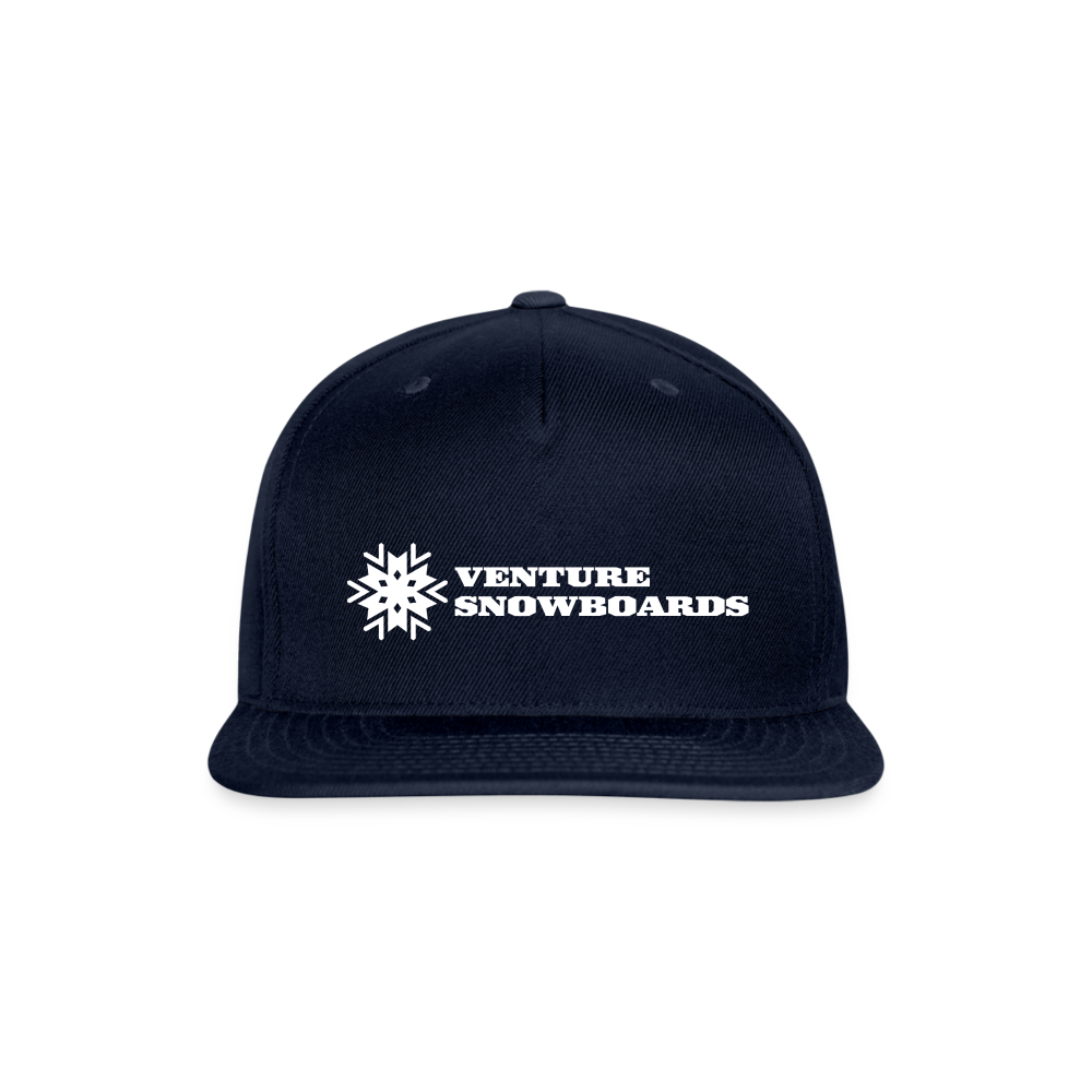 Classic Venture Snapback Hat - navy