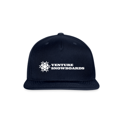 Classic Venture Snapback Hat - navy