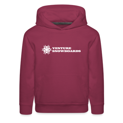 Kids‘ Venture Hoodie - burgundy