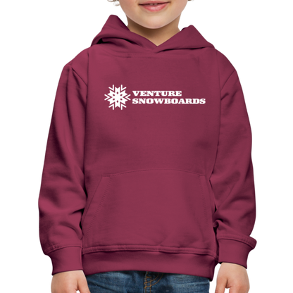 Kids‘ Venture Hoodie - burgundy