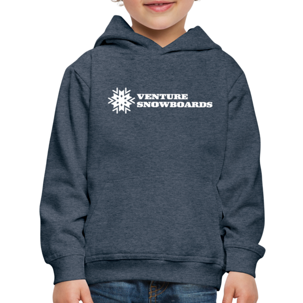 Kids‘ Venture Hoodie - heather denim