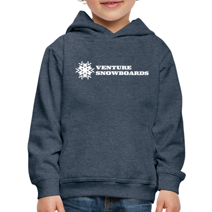 Kids‘ Venture Hoodie - heather denim