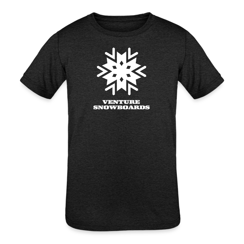 Kids' Snowflake T-Shirt - heather black