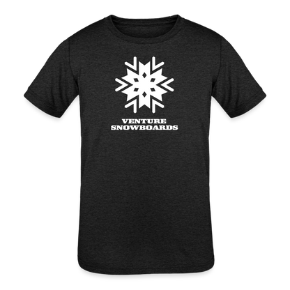 Kids' Snowflake T-Shirt - heather black