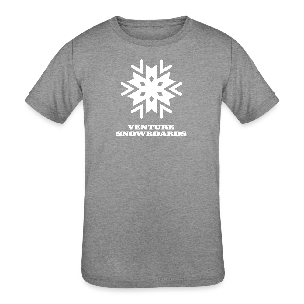 Kids' Snowflake T-Shirt - heather grey