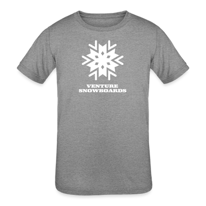 Kids' Snowflake T-Shirt - heather grey