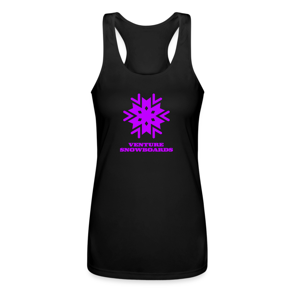 Women’s Snowflake Tank Top - black